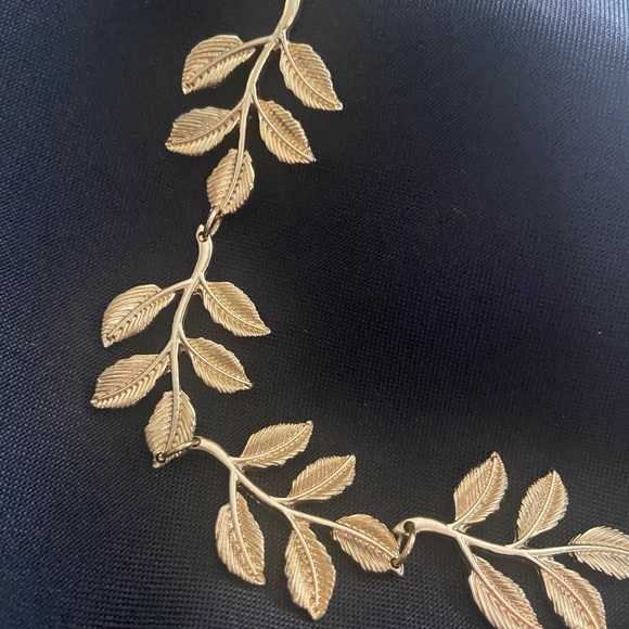 Head Band Gold Leaves - Picture 3 of 3